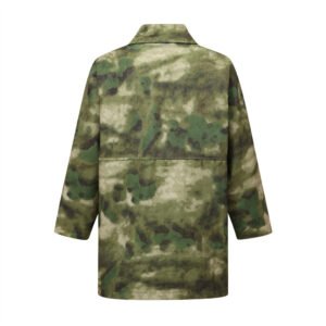 Tactical Camouflage Military Coat Men’s European And American Loose Mid-length Jacket