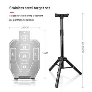 Stainless Steel Metal Target Real CS Metal Shooting Training – Suit