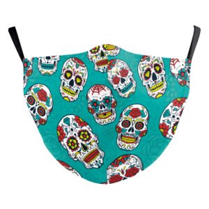Wansheng Digital Printing Face Animal Tiger Ear Hanging Double-layer Mask – B178 1361, Adult Average Size