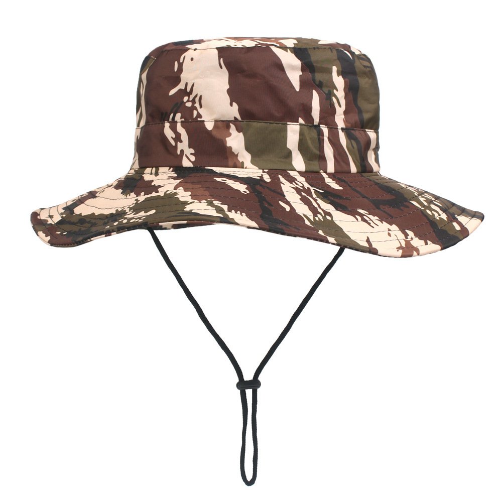 Outdoor Fisherman Hat Fishing Mountaineering Camouflage Big Brim - Image 6