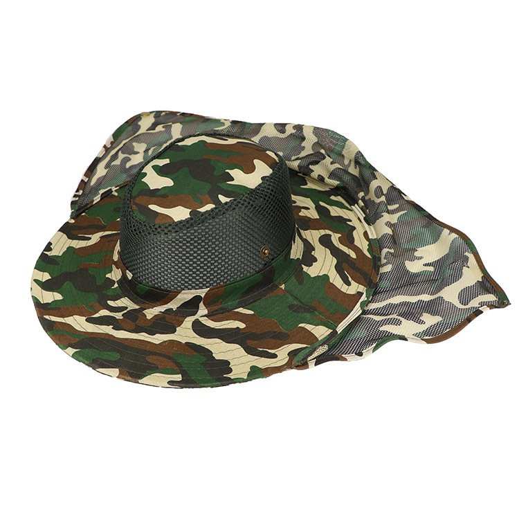Outdoor Camouflage Hat Fisherman Mesh - Image 4