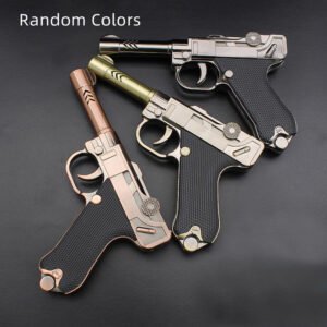 Straight Flush Blue Flame Toy Gun Lighter – Random Colors