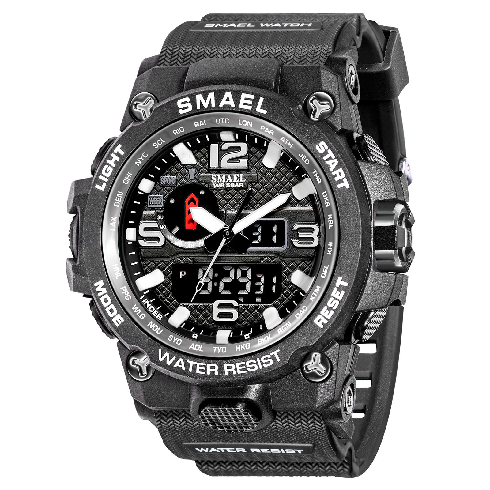 Men's Army Style Watch Waterproof Electronic Sports - Image 5