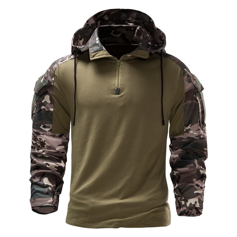 Men's Military Field Outdoor Camouflage Jacket Detachable - Image 4