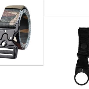 Tactical Belt Military Fan Casual Buckle Belt – D set, Set