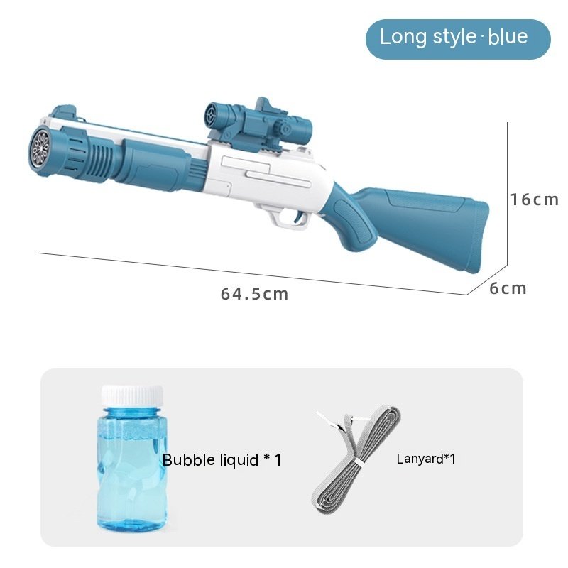Electric Bubble Gun Children's Automatic Bubble Gatling Outdoor Toy Stall - Image 7