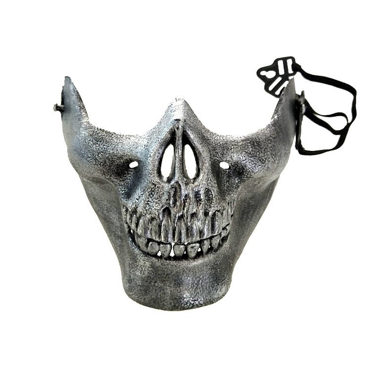 Military Equipment Half-face Ghost Horror Mask - Image 3