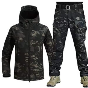 Same Outdoor Clothes Special Forces Camouflage Training Clothes – B Camouflage, XL