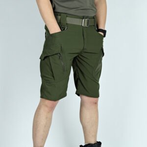 Summer Tactical Five-point Thin Shorts Men