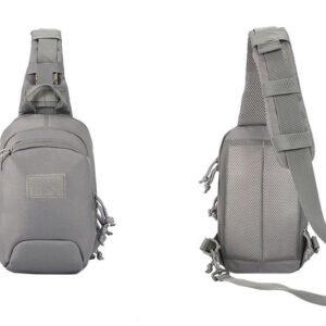 Tactical Chest Bag Multi-functional Shoulder Bag Outdoor Cycling – Grey