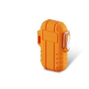 Outdoor Waterproof Inflatable Windproof Lighter Blue Flame Straight Camo Lanyard Portable – Yellow