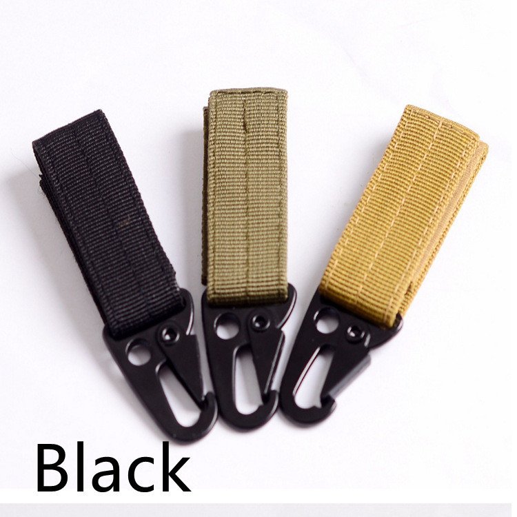 Outdoor Tactical Nylon Belt Multifunctional Carabiner - Image 5