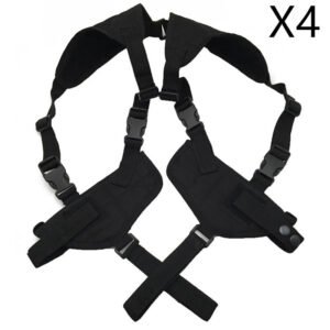 Armpit Holster General Invisible Belt Shoulder Type – Double holster, 4PCS