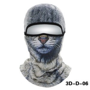 Animal Headgear Mask Protects Face From Cold And Keeps Warm – E