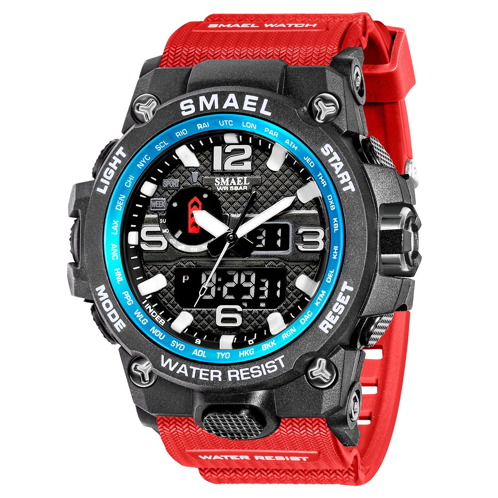 Men's Army Style Watch Waterproof Electronic Sports - Image 10