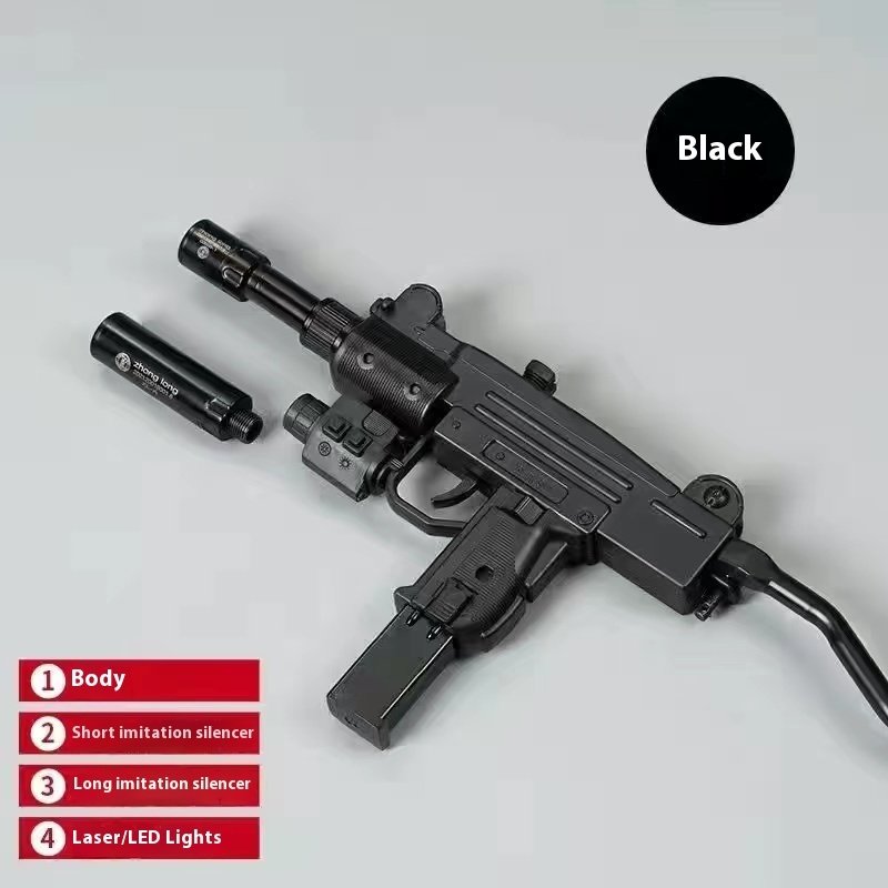 Gun Shaped Lighter Uzuzi Inflatable Windproof - Image 4