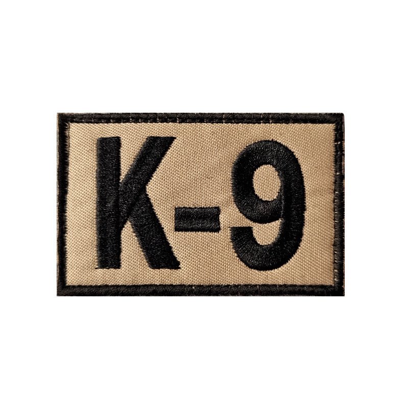 K9 Military Dog Rescue Dog Embroidered Velcro Badge - Image 6