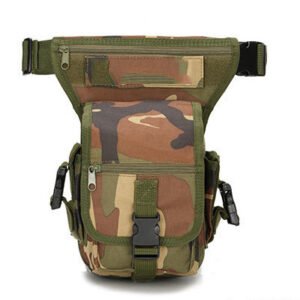 Camouflage 3P Waist Cross-border Source Army Fan Secret Service Tactical Leg Bag – Jungle camouflage