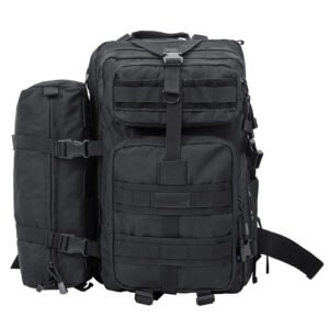 Outdoor Tactical Mountaineering Camo Backpack – Black, AandB