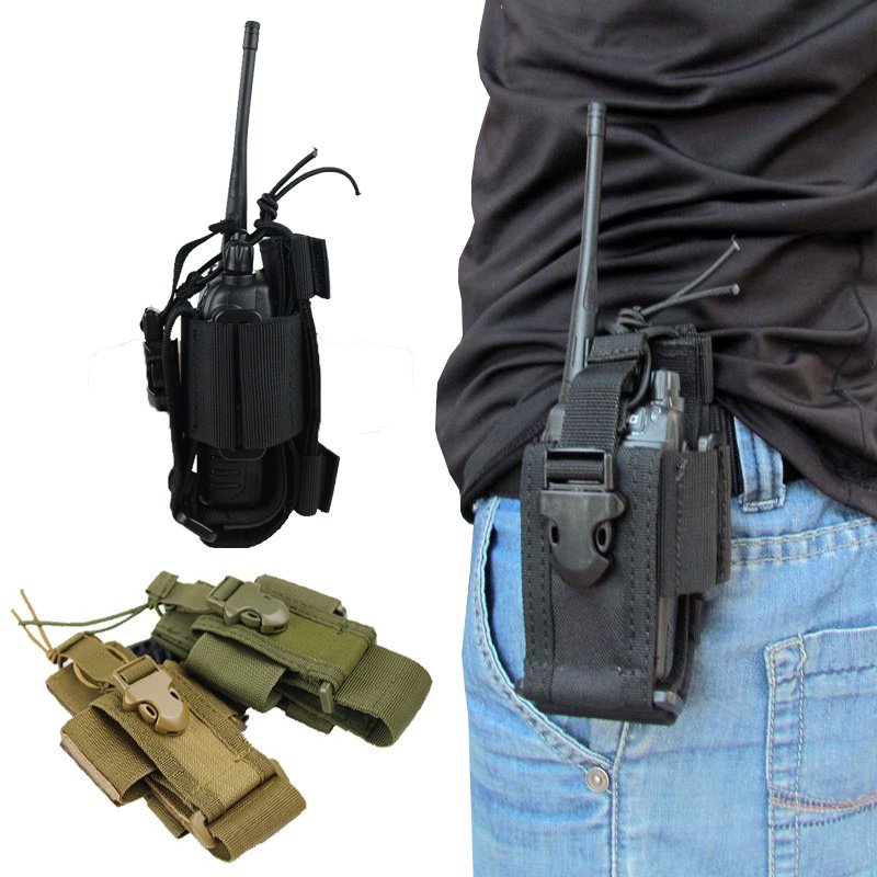 Outdoor Sports Tactical Walkie-talkie Multifunctional Waist Bag