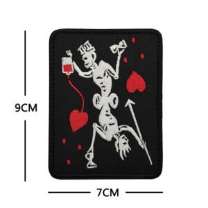 Pirate Style Patch Armband Velcro Package Seal – V005146