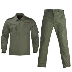 Summer Outdoor Camouflage Suit For Men And Women – Green, 2XL