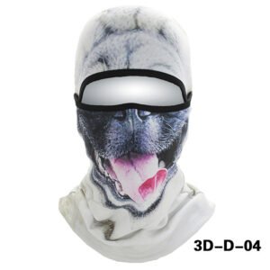 Animal Headgear Mask Protects Face From Cold And Keeps Warm – H