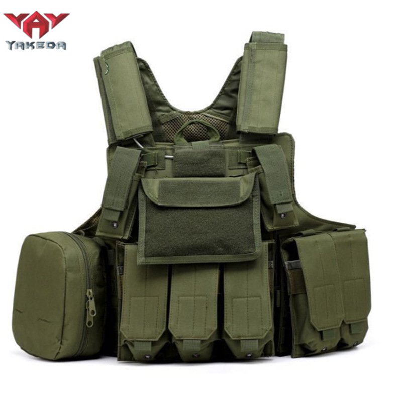 Multi Functional Camouflage Combat Vest 8-piece Military Camouflage Training Equipment - Image 5