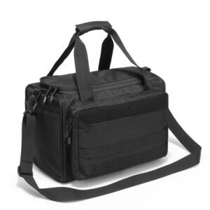 Outdoor Tactical Multifunctional Large Capacity Storage Sports Handbag – Black