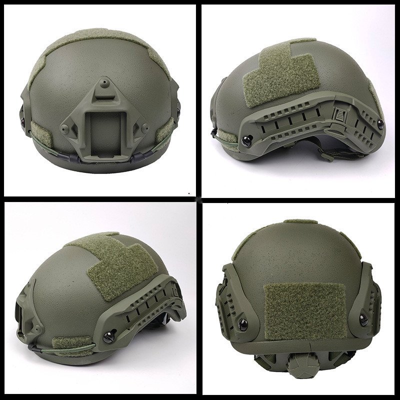 Anti-smashing Tabby Winter And Summer Military Fan Army Training Helmet - Image 3