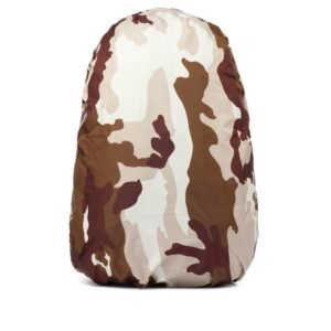 30-40L Camouflage Outdoor Backpack Rain Cover Cartoon Backpack Dirt-proof Cover – Kaki Camouflage, Medium
