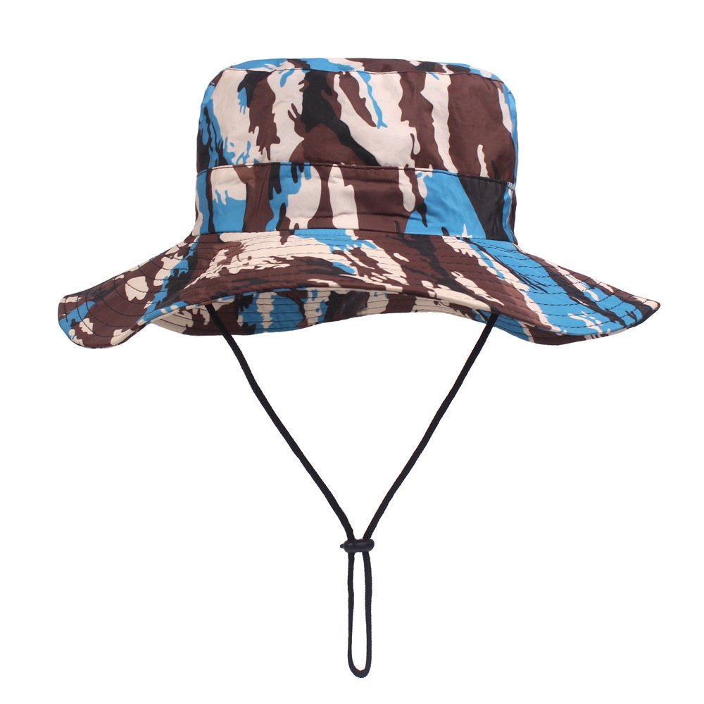 Outdoor Fisherman Hat Fishing Mountaineering Camouflage Big Brim - Image 3