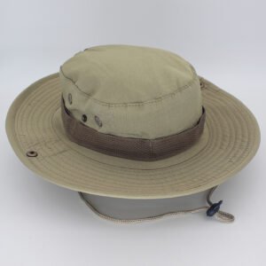 Panama Bucket Hat Outdoor Men Summer Fishing Hunting Military Safari Boonie Cotton Unisex Women Summer Bob Sun Camo Amy Green – Khaki, One size