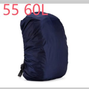 Waterproof Camo Backpack Cover – Navy Blue, 55 60L