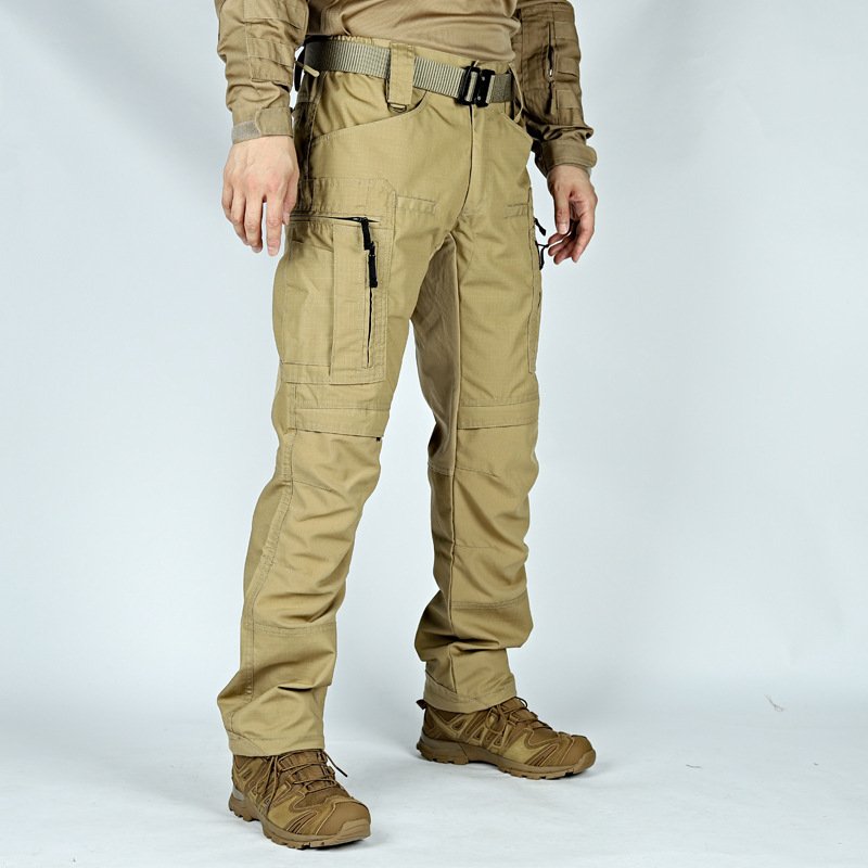 P40 Tactical Knee Pads Men Trousers Outdoor Training Military Fans Wear-resistant Breathable Multi-pocket - Image 4