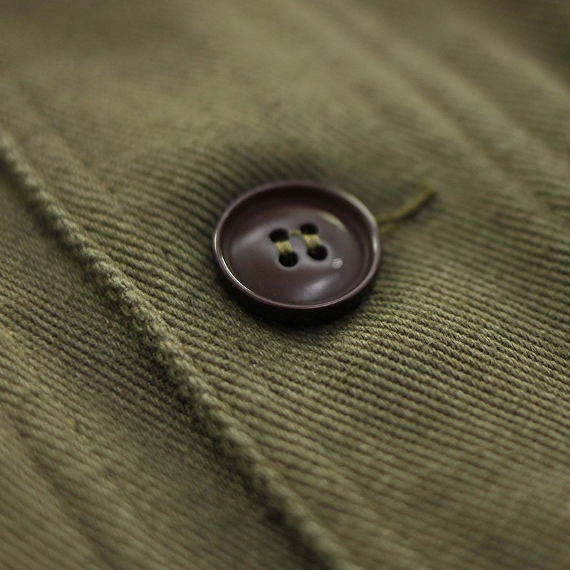 Corduroy Retro Military Style Multi-pocket Tooling Jacket - Image 3