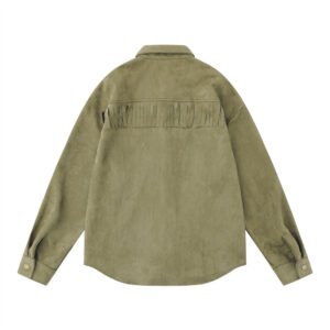 Pistol Embroidery Patch Long Sleeves Shirt Coat
