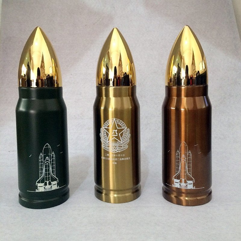 350ML Bullet Stainless Steel Vacuum Cup Thermos - Image 2
