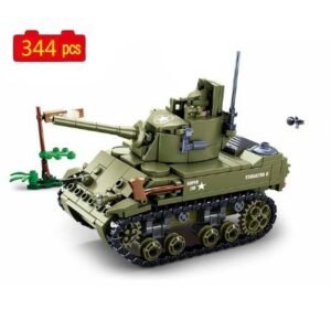Assembled Building Blocks World War 2 Children’s Puzzle – M5