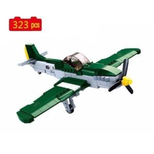 Assembled Building Blocks World War 2 Children’s Puzzle – Aircraft