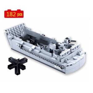 Assembled Building Blocks World War 2 Children’s Puzzle – Landing ship