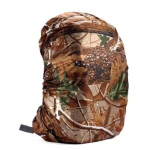 Waterproof Camo Backpack Cover – Leaves Camouflage, 35L