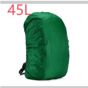 Waterproof Camo Backpack Cover – Green, 45L