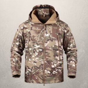 Windproof And Waterproof Multifunctional Jacket – Cp color, 3XL