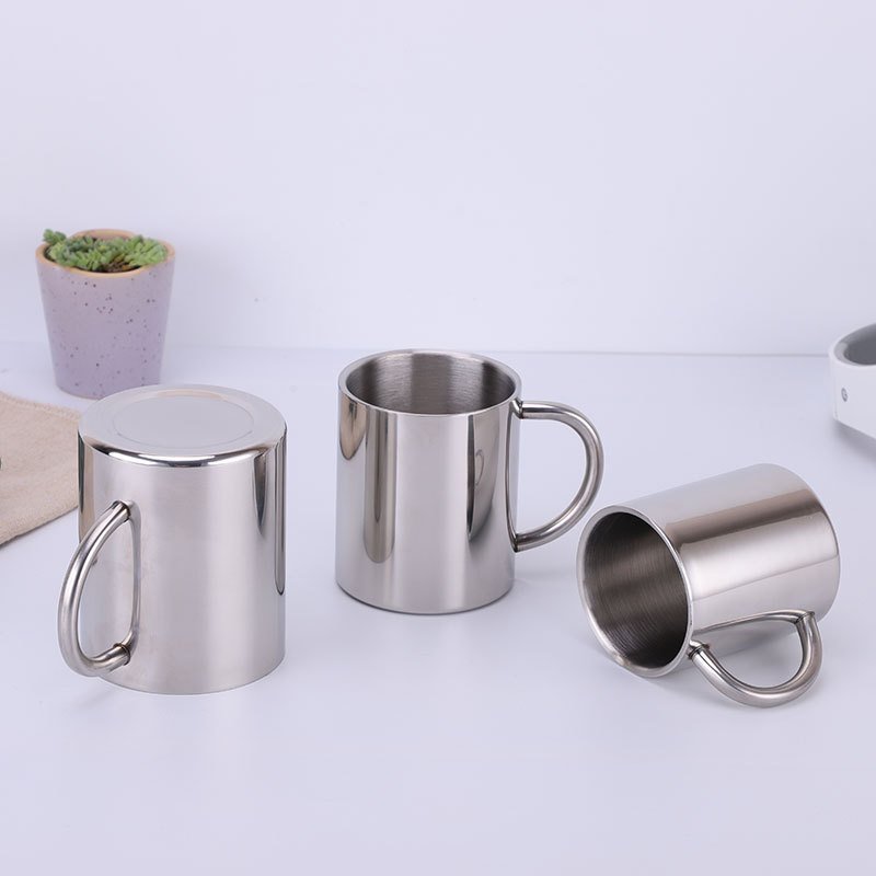 Cross-Border Double-Layer Insulated Handle Stainless Steel Mug Camping Handy Mug Beer Coffee Cup - Image 6