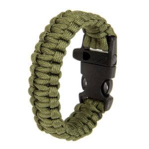 Survival Seven Core Umbrella Cord Bracelet – Army Green