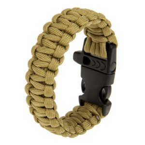 Survival Seven Core Umbrella Cord Bracelet – Khaki