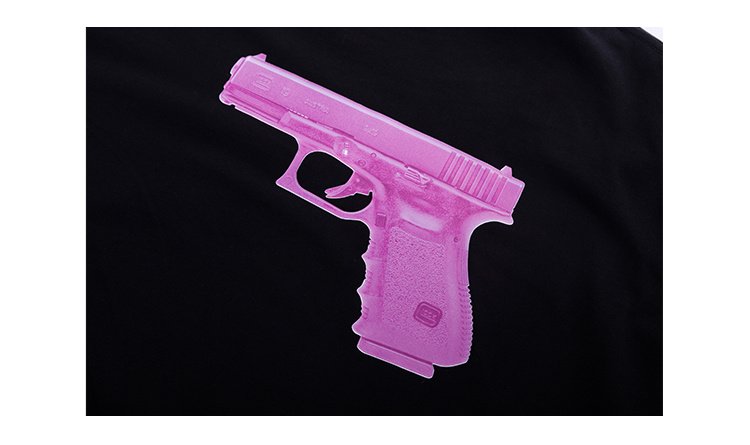 Pink Pistol Couple Loose Short Sleeves - Image 9