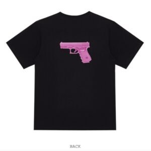 Pink Pistol Couple Loose Short Sleeves