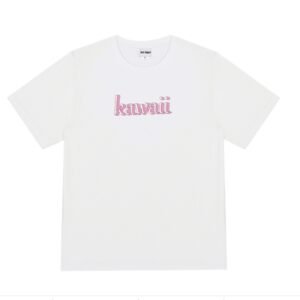 Pink Pistol Couple Loose Short Sleeves – White, 2XL